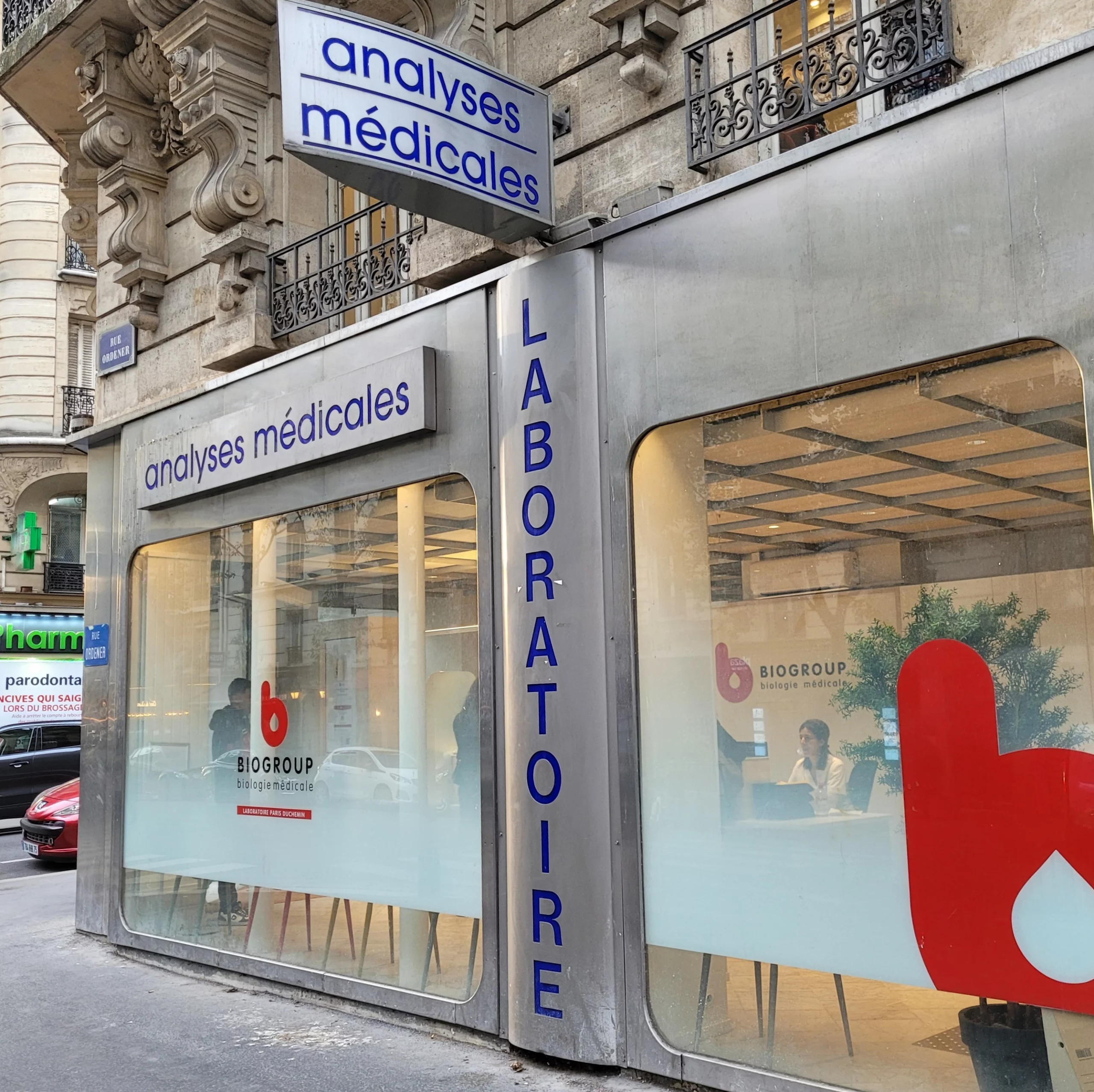 Le laboratoire BIOMNIS Paris-Duchemin